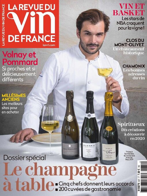 Cover image for La Revue du Vin de France
